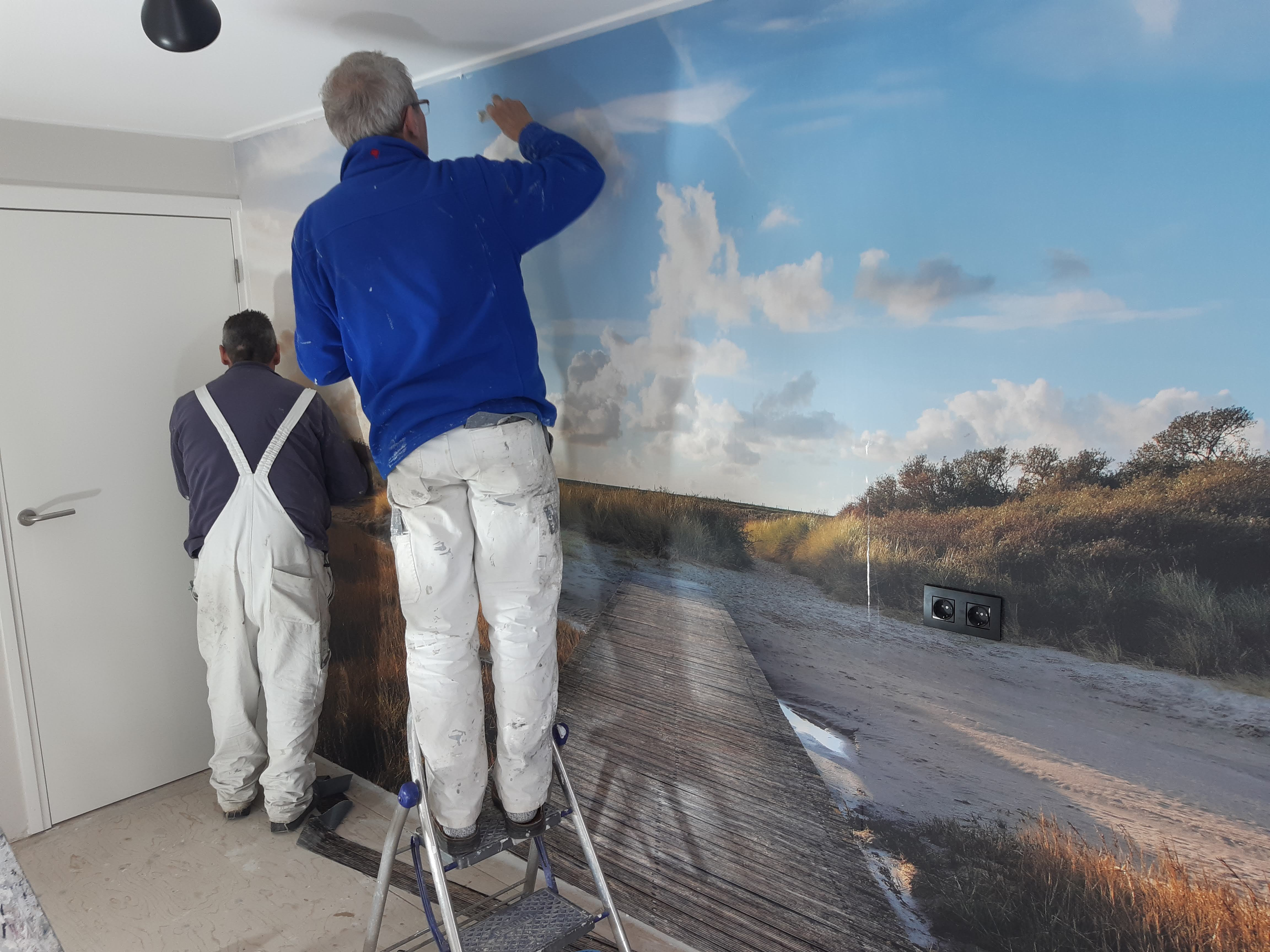 Behang werken2